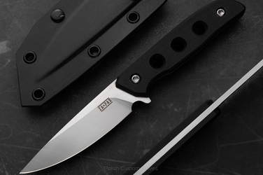 EDC HUNTING SURVIVAL KNIFE AMBRO NC11LV BLACK G10 3 ZA-PAS KNIVES