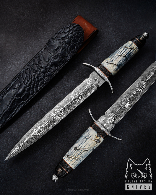 LARGE COLLECTOR'S KNIFE ASTAROTH CLAW DAGGER MICHO