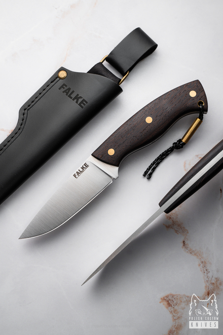 HUNTING KNIFE HUNTER STANDARD  HS 245 K110 AFRICAN WENGE FALKE