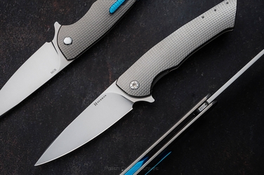 FOLDING KNIFE FOLDER SLIM #0684 M390 HERMAN KNIVES