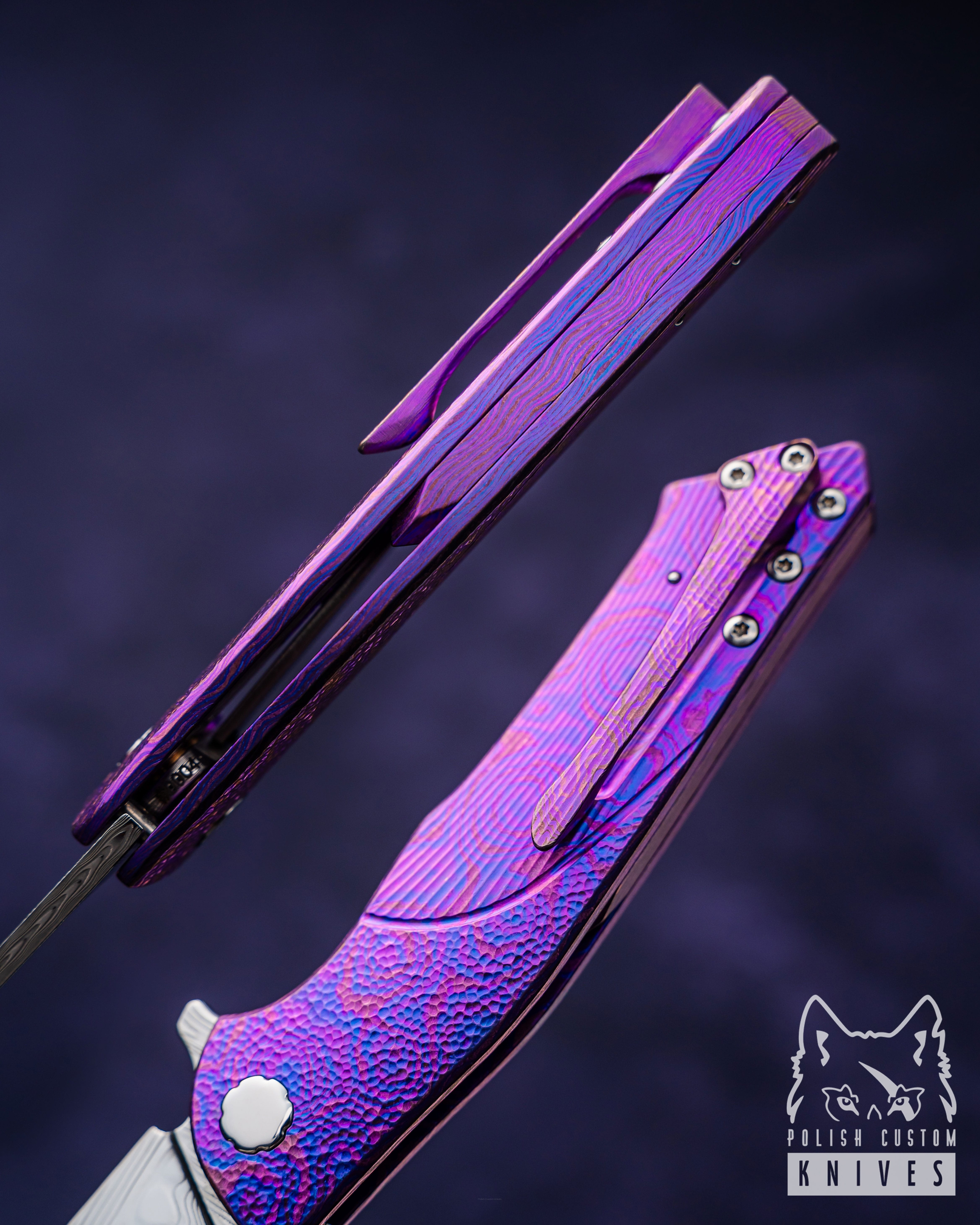 Buy FOLDING KNIFE FOLDER BEE 4 DAMASTEEL TIMASCUS FULL DRESS