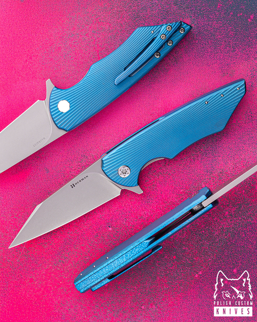 FOLDING KNIFE FOLDER VESPERTILIO #0217 MAGNACUT HERMAN KNIVES