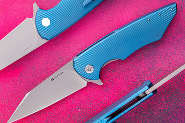 FOLDING KNIFE FOLDER VESPERTILIO #0217 MAGNACUT HERMAN KNIVES