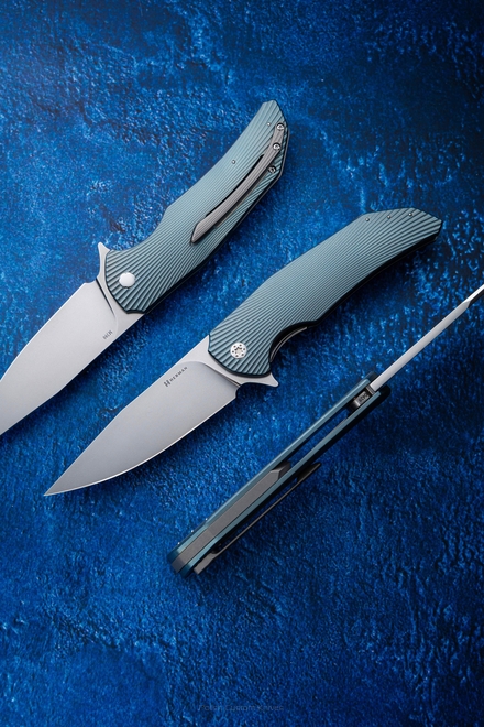 FOLDING KNIFE FOLDER DRAGONFLY #0428 M390 HERMAN KNIVES