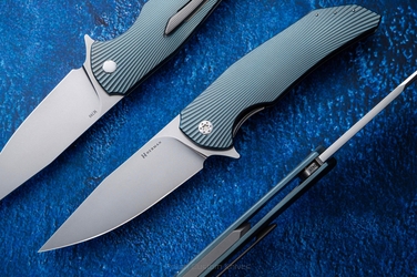 FOLDING KNIFE FOLDER DRAGONFLY #0428 M390 HERMAN KNIVES