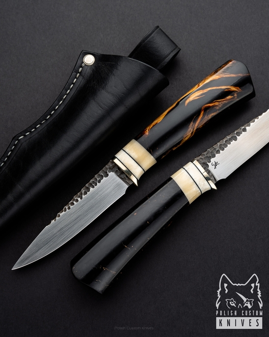 HUNTING KNIFE THE BLACK ONE 10 K390 GARUCHI