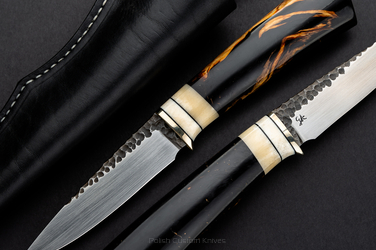 HUNTING KNIFE THE BLACK ONE 10 K390 GARUCHI