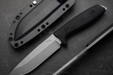 SURVIVAL TACTICAL KNIFE RAVEN N690 G10 LKW