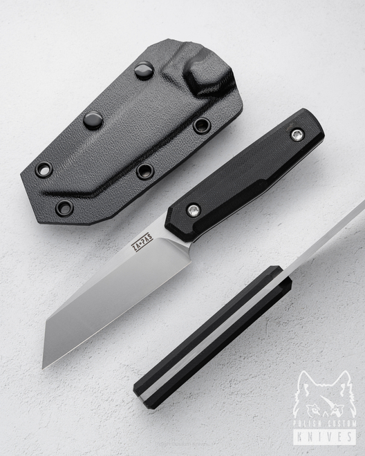 SURVIVAL KNIFE GEO BLACK  NC11LV G10 ZAPAS KNIVES