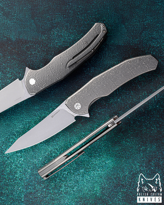 FOLDING KNIFE FOLDER ISHTAR #0716 MAGNACUT HERMAN KNIVES
