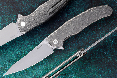 FOLDING KNIFE FOLDER ISHTAR #0716 MAGNACUT HERMAN KNIVES