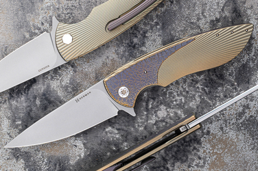 FOLDING KNIFE FOLDER STING #0859 MAGNACUT HERMAN KNIVES