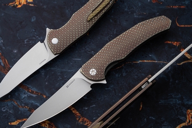 FOLDING KNIFE FOLDER ISHTAR #0697 MAGNACUT HERMAN KNIVES