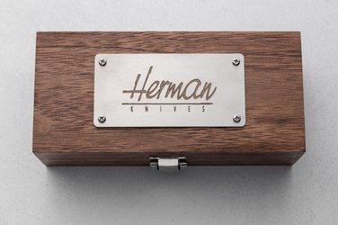 DEDICATED BOX FOR HERMAN MICRO STING KNIFE 2 KNIVES