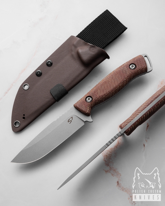 SURVIVAL KNIFE SCOUT 1 O2 SLEIPNER SJ KNIFE