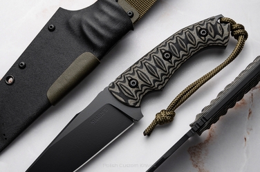 SURVIVAL TACTICAL KNIFE SIERRA 6 K720 O2 MIARTA SIMON'S