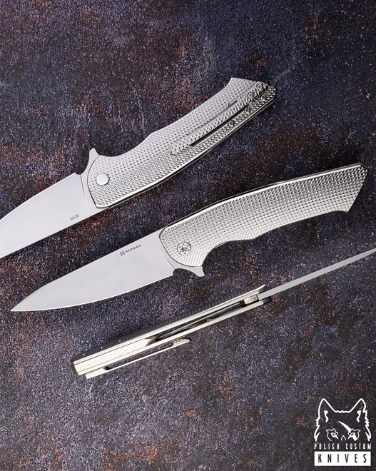 FOLDING KNIFE FOLDER SLIM #0687 M390 HERMAN KNIVES