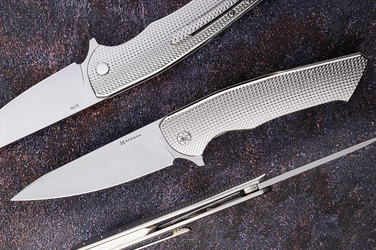 FOLDING KNIFE FOLDER SLIM #0687 M390 HERMAN KNIVES