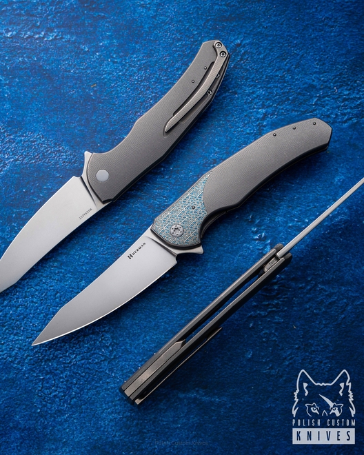 FOLDING KNIFE FOLDER ISHTAR #0692 MAGNACUT HERMAN KNIVES