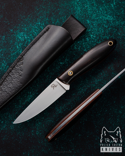 NECK EDC HUNTING KNIFE SISKIN GRENADILL 1 KARUD