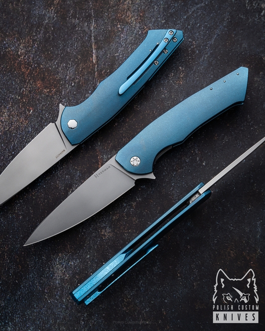 FOLDING KNIFE FOLDER SLIM 336 MAGNACUT HERMAN KNIVES