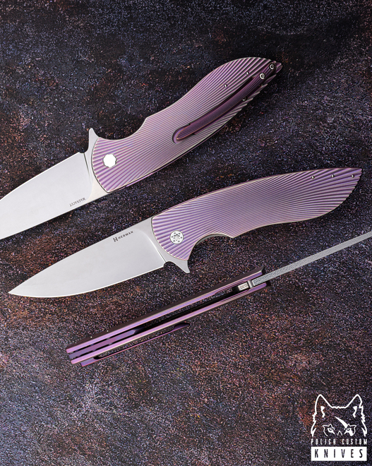FOLDING KNIFE FOLDER BIG STING #0030 MAGNACUT HERMAN KNIVES