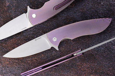 FOLDING KNIFE FOLDER BIG STING #0030 MAGNACUT HERMAN KNIVES