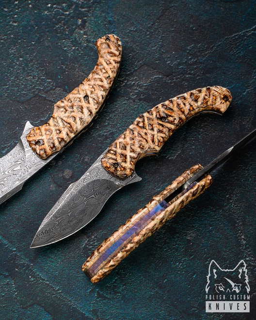 FOLDING KNIFE FOLDER DARK TEMPLAR III VERIZHNIKOV & MICHO COLLABORATION
