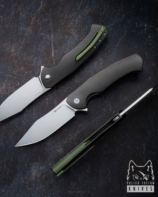 FOLDING KNIFE FOLDER MANTIS #0345 MAGNACUT OERLIKON HERMAN KNIVES