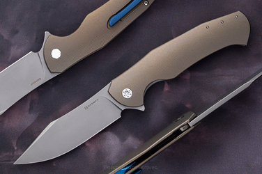FOLDING KNIFE FOLDER MANTIS #0352 MAGNACUT HERMAN KNIVES