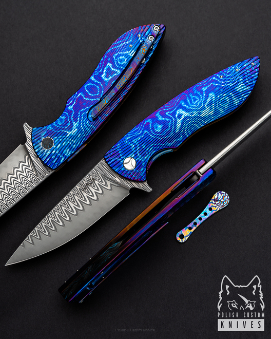 FOLDING KNIFE STING 1 DAMACORE TIMASCUS HERMAN