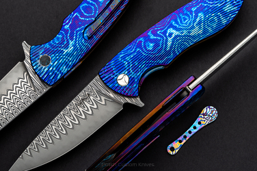 FOLDING KNIFE STING 1 DAMACORE TIMASCUS HERMAN