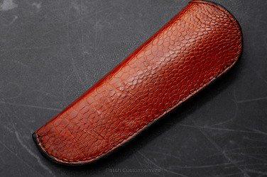 EXCLUSIVE FOLDING KNIFE LEATHER CASE FOR HERMAN KNIVES 12 MICHO