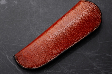 EXCLUSIVE FOLDING KNIFE LEATHER CASE FOR HERMAN KNIVES 12 MICHO