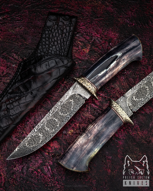 HUNTING KNIFE LEGENDS FANCY FIGHTER MICHO