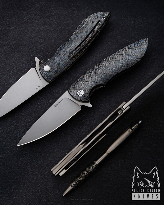 EXCLUSIVE SET 2: HERMAN KNIVES STING #0669 AND EPIKA #0267