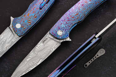 FOLDING KNIFE SLIM 8 TIMASCUS HERMAN 