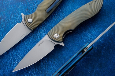 FOLDING KNIFE FOLDER STING #0770 MAGNACUT HERMAN KNIVES