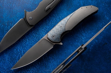FOLDING KNIFE FOLDER DRAGONFLY #0390 M390 HERMAN KNIVES