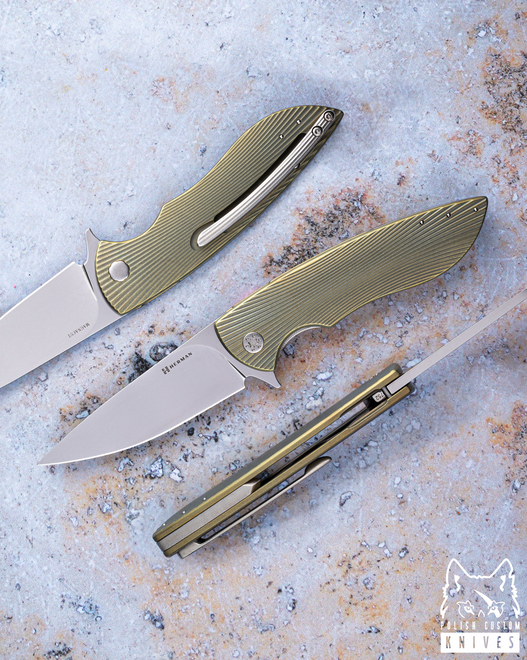 FOLDING KNIFE FOLDER STING #0752 MAGNACUT HERMAN KNIVES