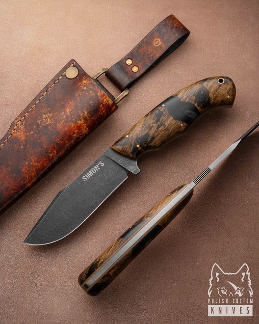 TACTICAL SURVIVAL HUNTING KNIFE OPERATOR 2505 SIMON'S KNIVES