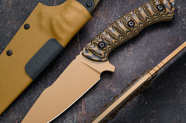 TACTICAL SURVIVAL KNIFE TAJGA 2 MICARTA SIMON'S