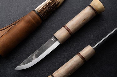 HUNTING KNIFE SAMI PUKKO 1 ELMAX TS CUSTOM KNIVES