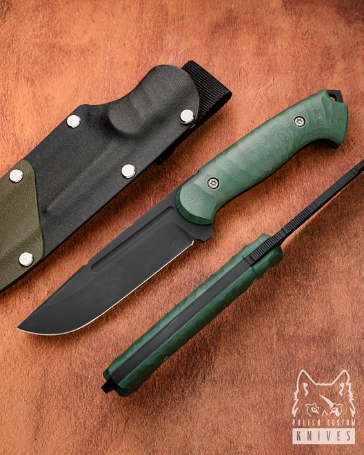 SURVIVAL TACTICAL KNIFE SPARROW 2 G10 D2 ALTER
