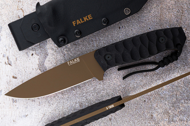 TACTICAL SURVIVAL KNIFE MK1 003 D2 G10 FALKE KNIVES