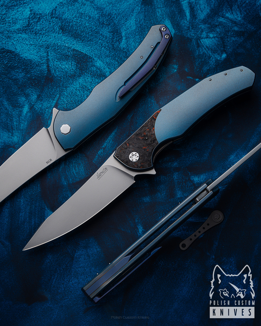 FOLDING KNIFE FOLDER ISHTAR 338 M398 HERMAN KNIVES