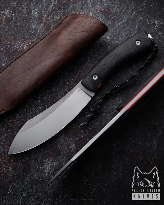 SURVIVAL KNIFE NESSMUK TACTICAL 4 CPM 3V G10 AK
