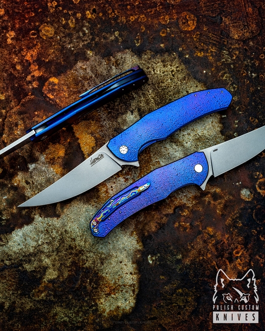 FOLDING KNIFE ISHTAR TEXTURE TIMASCUS