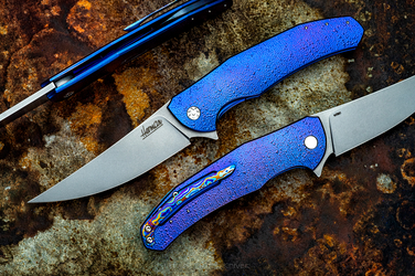 FOLDING KNIFE ISHTAR TEXTURE TIMASCUS