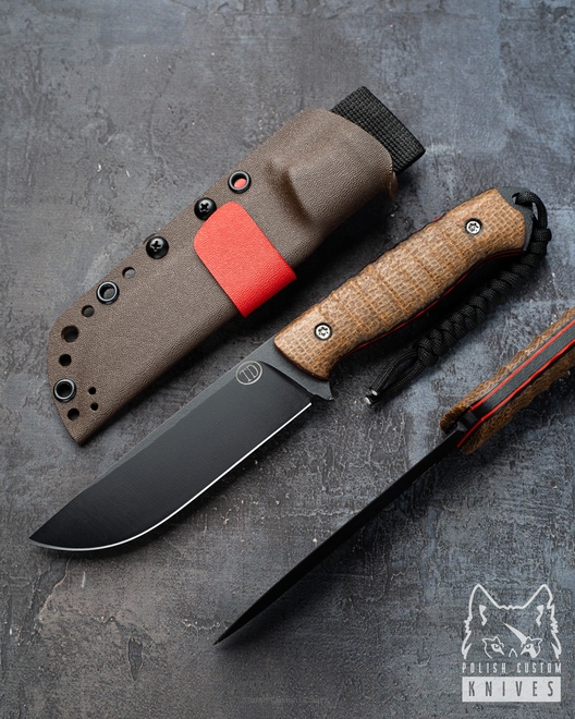SURVIVAL KNIFE RATEL II 19 MICARTA  NZ3 TD